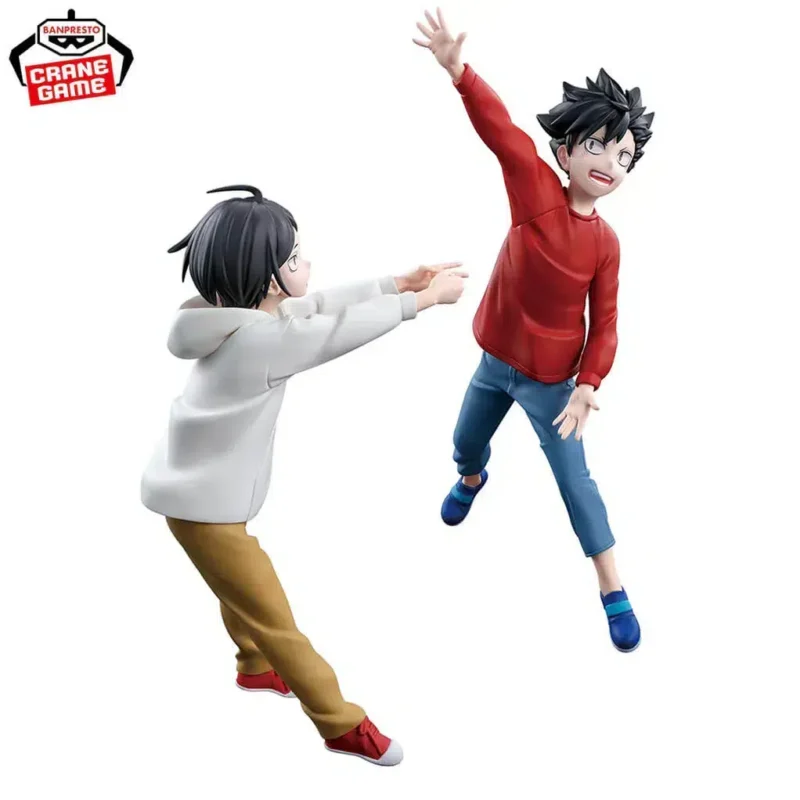 Figura Kenma y Kuroo Haikyuu Batalla en el Basurero