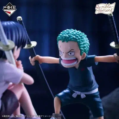 Figura Roronoa Zoro y Kuina One Piece Ichiban Kuji C Revible Moment