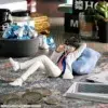 Figura Kaito Kid Detective Conan Premium Chokonose Lying Down Ver.