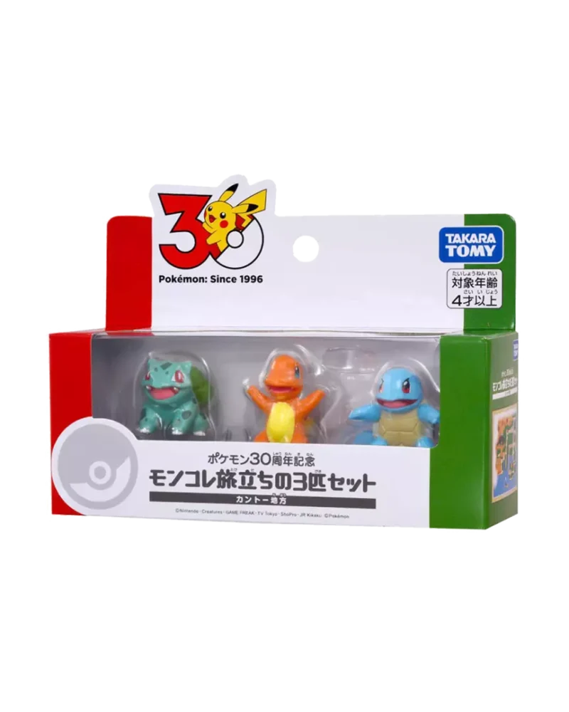 Set Figura Kanto 30 aniversario