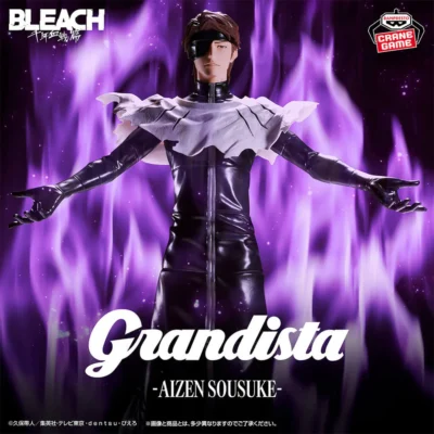 BLEACH - FIGURA AIZEN SOSUKE GRANDISTA