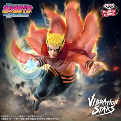 BORUTO : NARUTO NEXT GENERATIONS - FIGURA NARUTO UZUMAKI III VIBRATION STARS