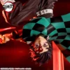 DEMON SLAYER - KIMETSU NO YAIBA - FIGURA KAMADO TANJIRO HINOKAMI KAGURA SETTING SUN TRANSFORMATION LUMINASTA