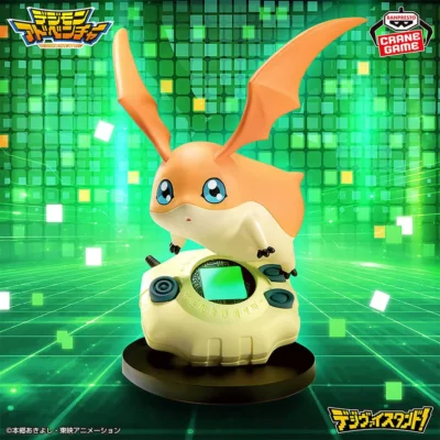 DIGIMON ADVENTURE - FIGURA PATAMON DIGIVICE STAND !