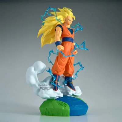 DRAGON BALL Z - FIGURA SON GOKU SUPER SAIYAN 3 HISTORY BOX