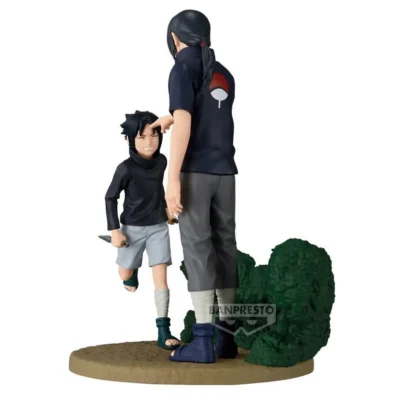 NARUTO SHIPPUDEN - FIGURA ITACHI UCHIHA & SASUKE UCHIHA MEMORABLE SAGA