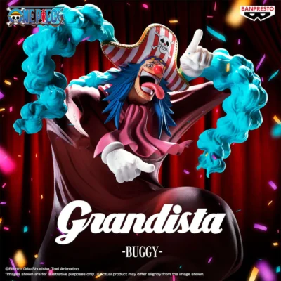 ONE PIECE - FIGURA BUGGY GRANDISTA