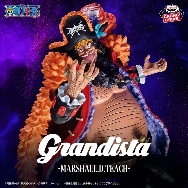 ONE PIECE - FIGURA MARSHALL D. TEACH GRANDISTA
