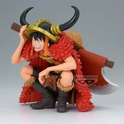 ONE PIECE - FIGURA MONKEY D. LUFFY ELBAF VER. KING OF ARTIST