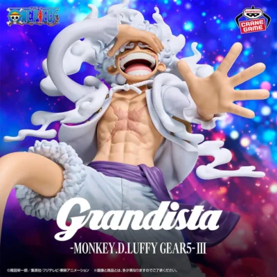 ONE PIECE - FIGURA MONKEY D. LUFFY GEAR 5 III GRANDISTA