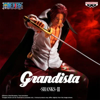 ONE PIECE - FIGURA SHANKS II GRANDISTA
