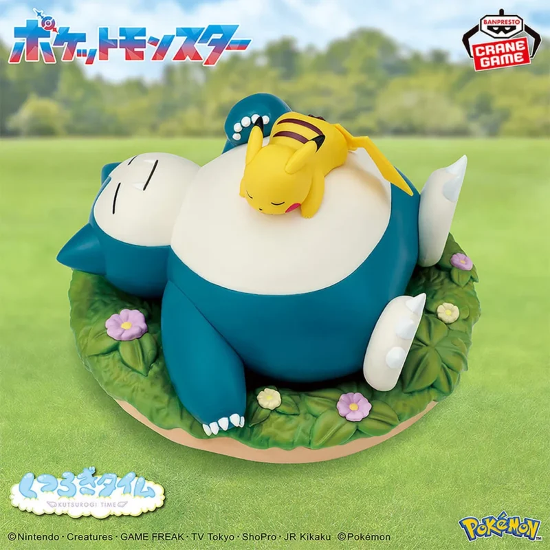 Pikachu & Snorlax Relaxing Time