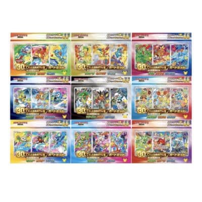 Pokemon 30th Celebrations Card Set Completo - Japones